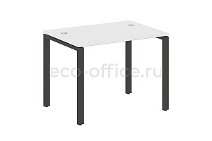 Стол письменный METAL SYSTEM STYLE БП.СП-1 Белый / Антрацит металл фото