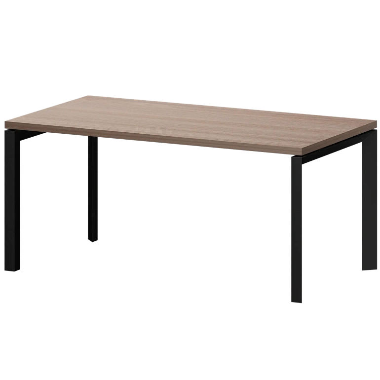 стол руководителя на металлокаркасе protech ктм-17.38 темный шимо фото