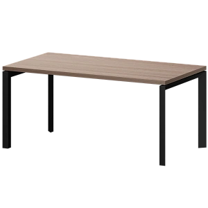 Стол руководителя на металлокаркасе Protech КТМ-17.38 Темный шимо фото