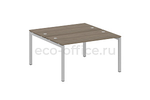 Рабочая станция METAL SYSTEM QUATTRO 5x5 50БП.РАС-СП-2.3 Вяз Благородный / Серый металл фото