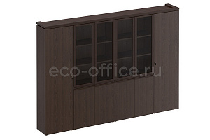 Шкаф комбинированный MARK МК 390 Дуб Валенсия фото
