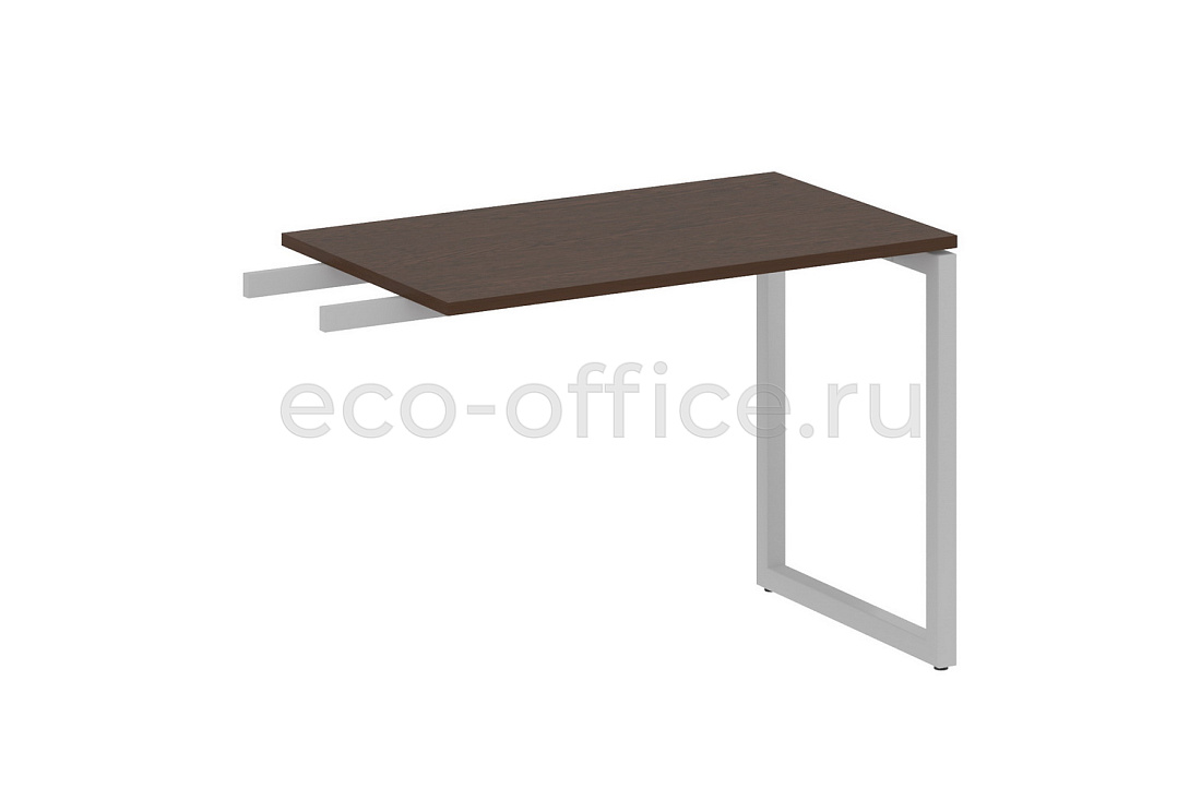Приставной элемент на О-образном м/к METAL SYSTEM QUATTRO 4x4 40БО.ПР-3 Венге Цаво / Серый металл  стоимость