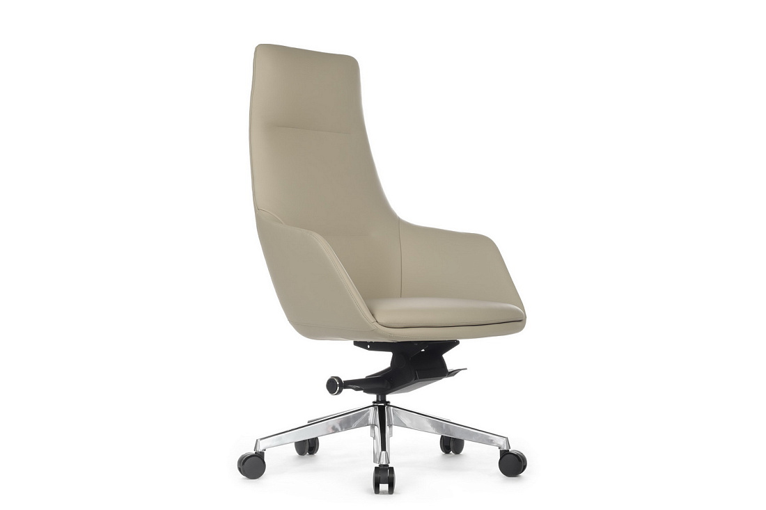 купить кресло для руководителя rv design soul a1908 светло-серая кожа #REGION_NAME_DECLINE#