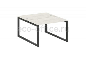 Рабочая станция METAL SYSTEM QUATTRO 5x5 50БО.РАС-СП-2.2 Дуб Наварра / Антрацит металл фото