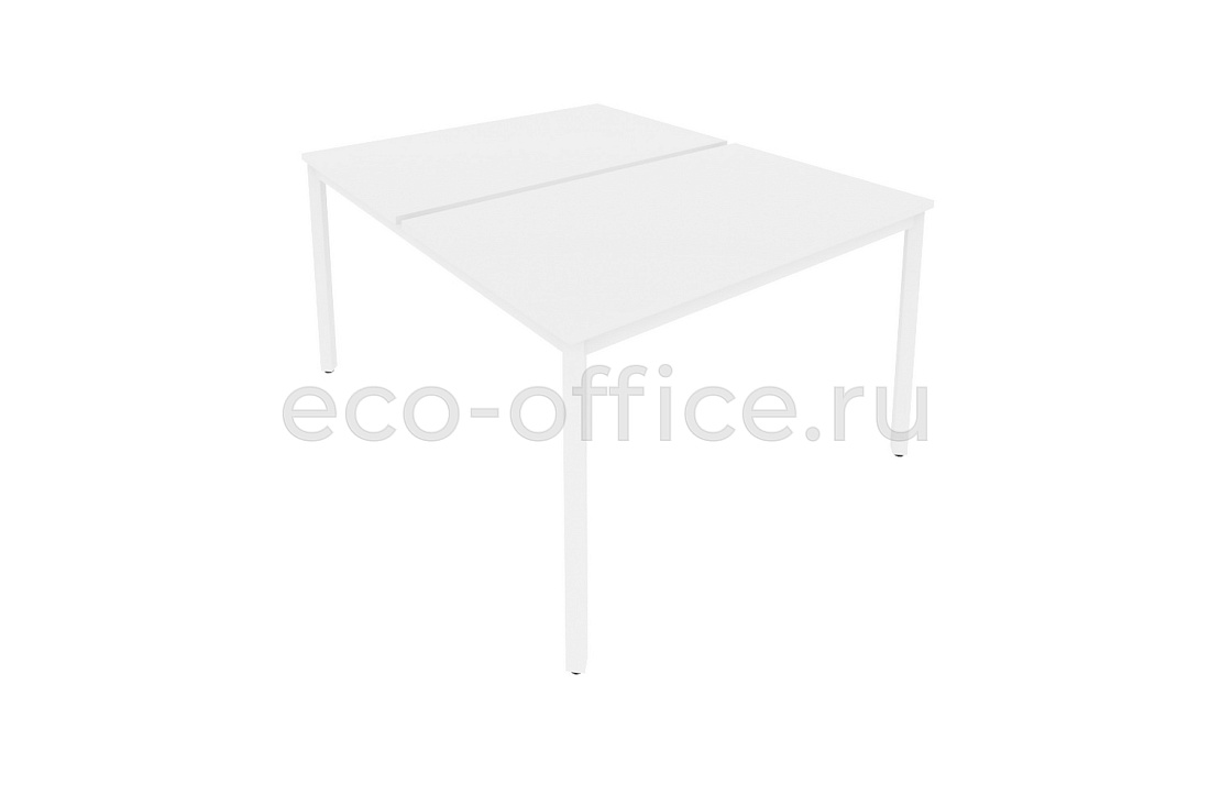 Рабочая станция на металлокаркасе SLIM SYSTEM С.СП-4.3 Белый / Белый металл купить в Москве