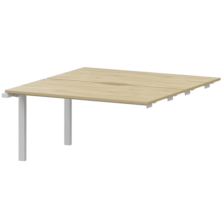 модуль двойной на металлокаркасе protech нтмп.по.б2-140э баттл рок/белый фото