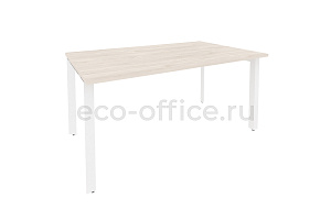 Стол переговорный (1 столешница) ONIX O.MP-PRG-1.4 Денвер Светлый / Белый металл фото