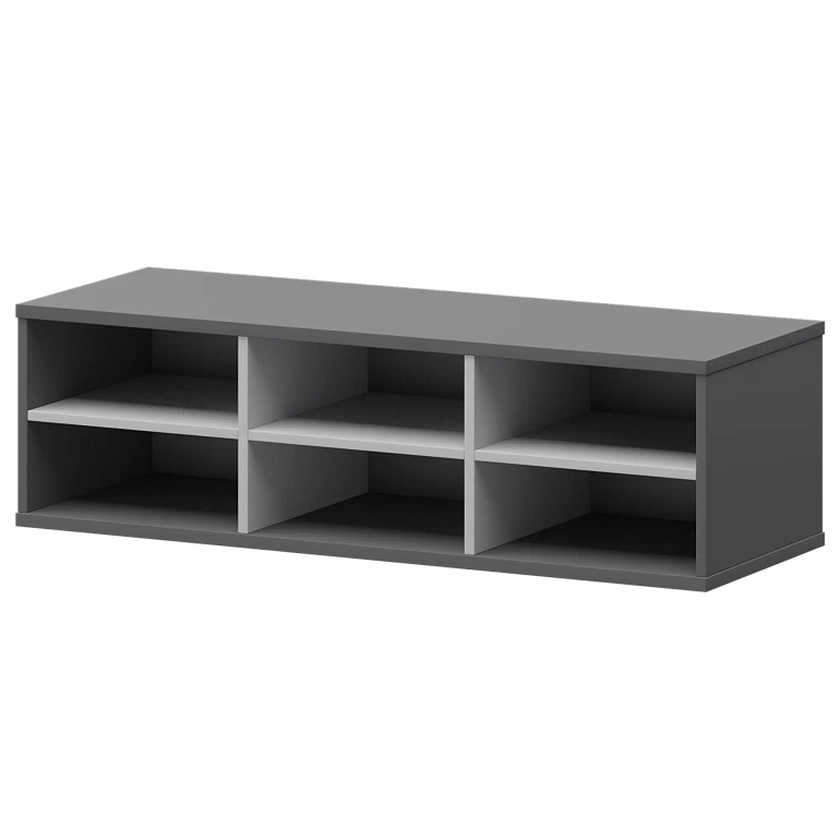 надставка с вставкой для тумбы-купе protech смт-12нв.18 тип1 графит/белый фото