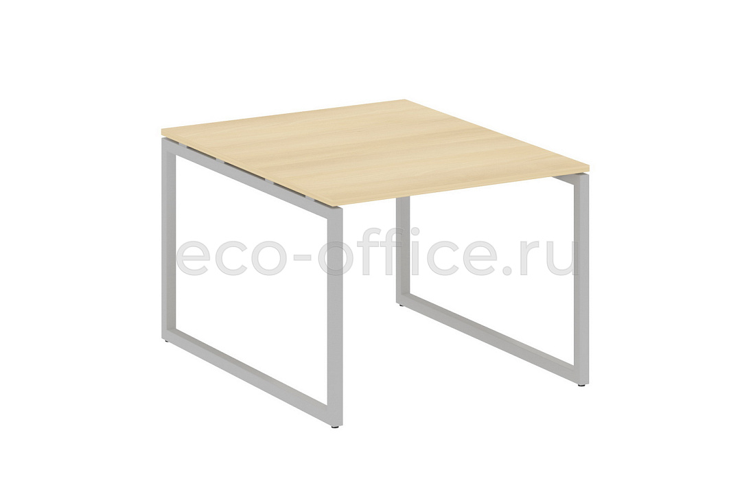 Стол переговорный (1 столешница) METAL SYSTEM QUATTRO 4x4 40БО.ПРГ-1.1 Акация Лорка / Серый металл  стоимость