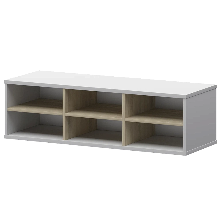 надставка с вставкой для тумбы-купе protech смт-12нв.18 тип1 белый/кронберг фото