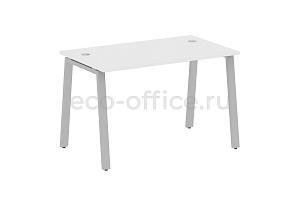 Стол письменный METAL SYSTEM STYLE БА.СП-2 Белый / Серый металл фото