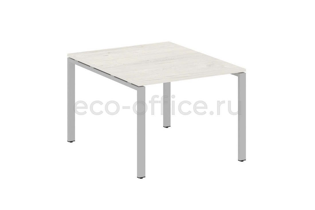 Стол переговорный (1 столешница) METAL SYSTEM STYLE БП.ПРГ-1.1 Дуб Наварра / Серый металл  стоимость