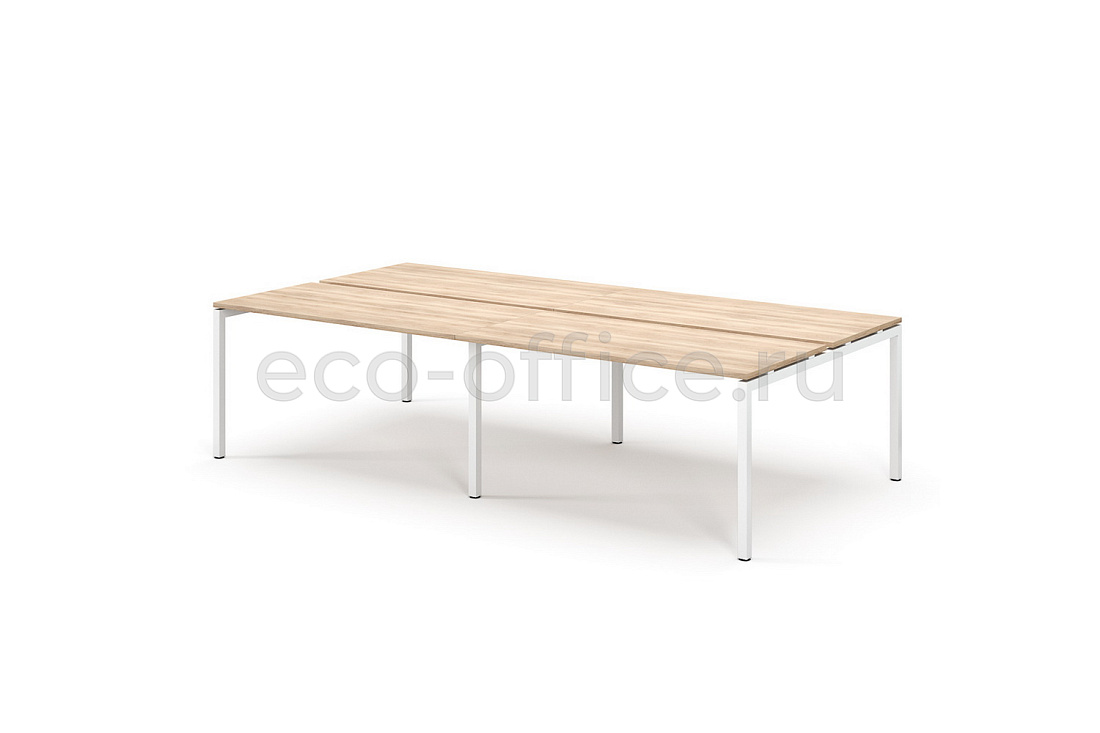 Бенч на 4 рабочих места TOUR LIGHT bench 280x143 DL Дуб Калифорнийский  стоимость