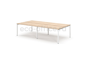 Бенч на 4 рабочих места TOUR LIGHT bench 280x143 DL Дуб Калифорнийский фото