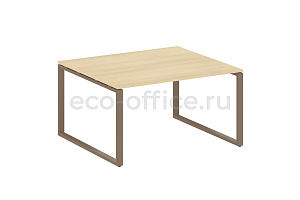 Стол переговорный (1 столешница) METAL SYSTEM STYLE БО.ПРГ-1.3 Акация Лорка / Мокко металл фото