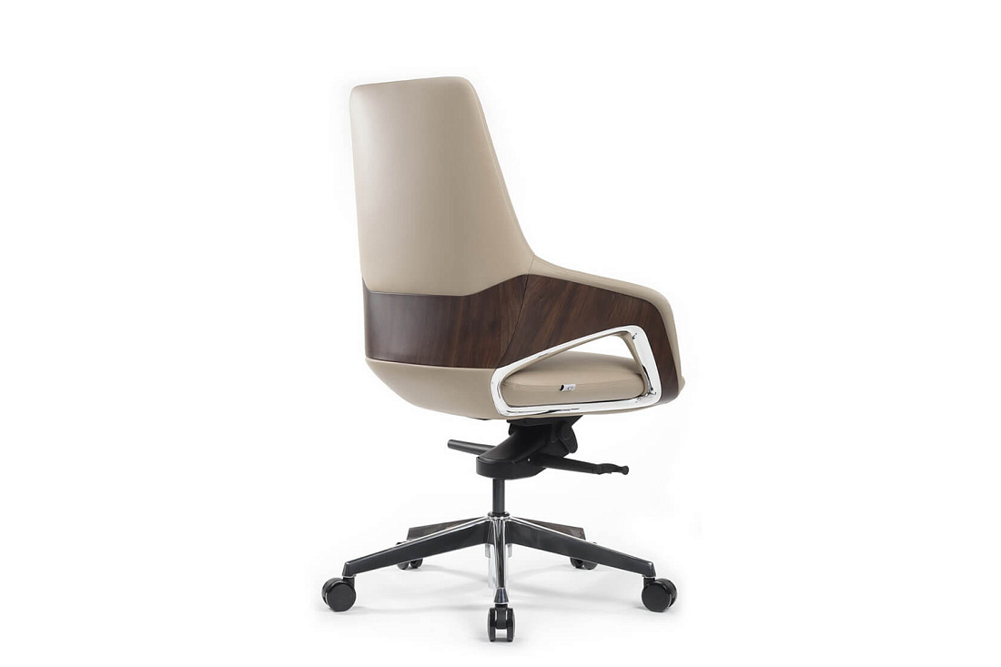 Кресло руководителя RV Design AURA-M FK005-B Светло-бежевая кожа  стоимость