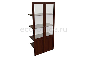Наполнение шкафа двухстворчатого 22551 Орех Тёмный фото