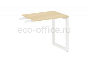 Приставной элемент на О-образном м/к METAL SYSTEM QUATTRO 5x5 50БО.ПР-2 Акация Лорка / Белый металл фото