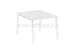 Стол переговорный (1 столешница) METAL SYSTEM STYLE БА.ПРГ-1.1 Белый / Белый металл фото