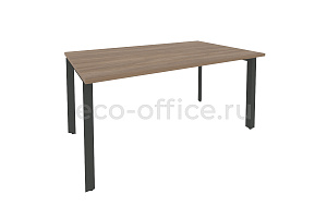 Стол переговорный (1 столешница) ONIX O.MP-PRG-1.4 Дуб Аризона / Антрацит металл фото