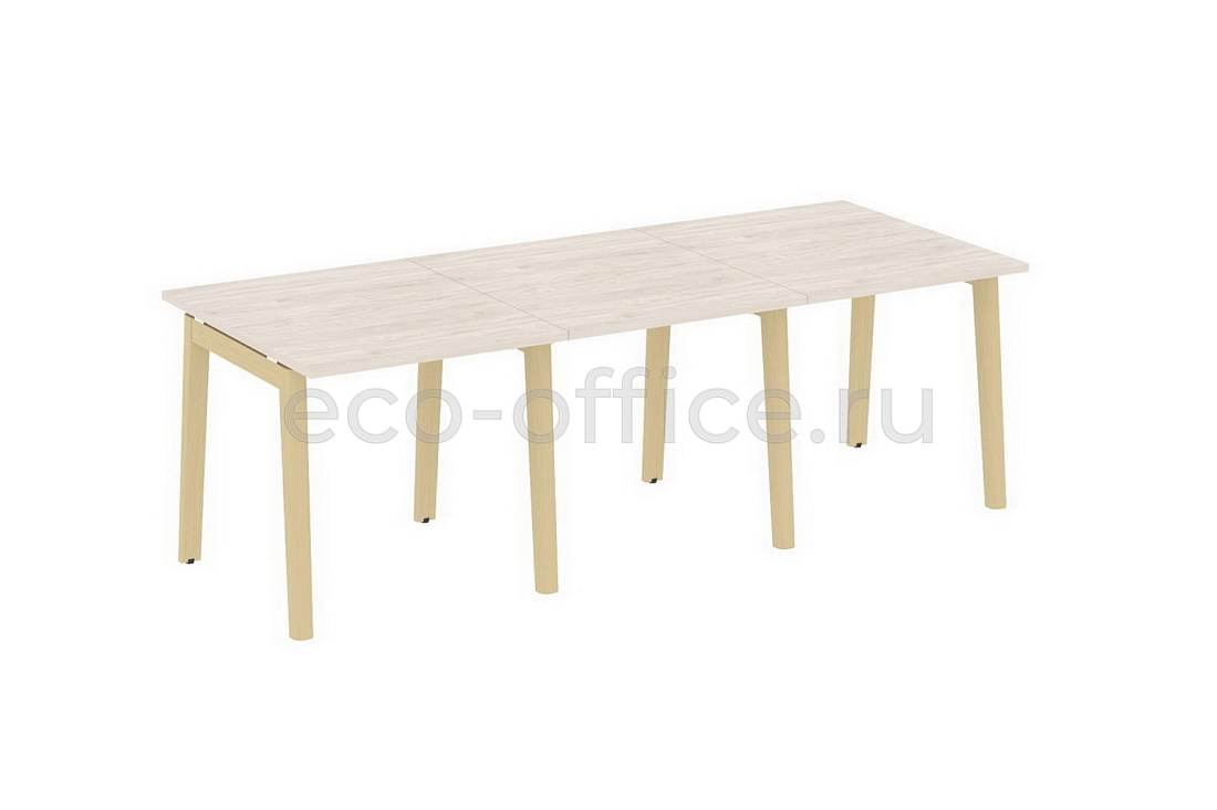 Стол переговорный (3 столешницы) ONIX WOOD OW.PRG-3.0 Денвер Светлый / Дуб Светлый  стоимость