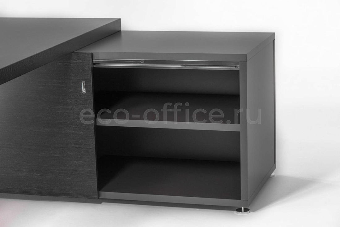 Стол SX/DX на двух опорах TITANO TI9920010C1 collect Черное Дерево  стоимость