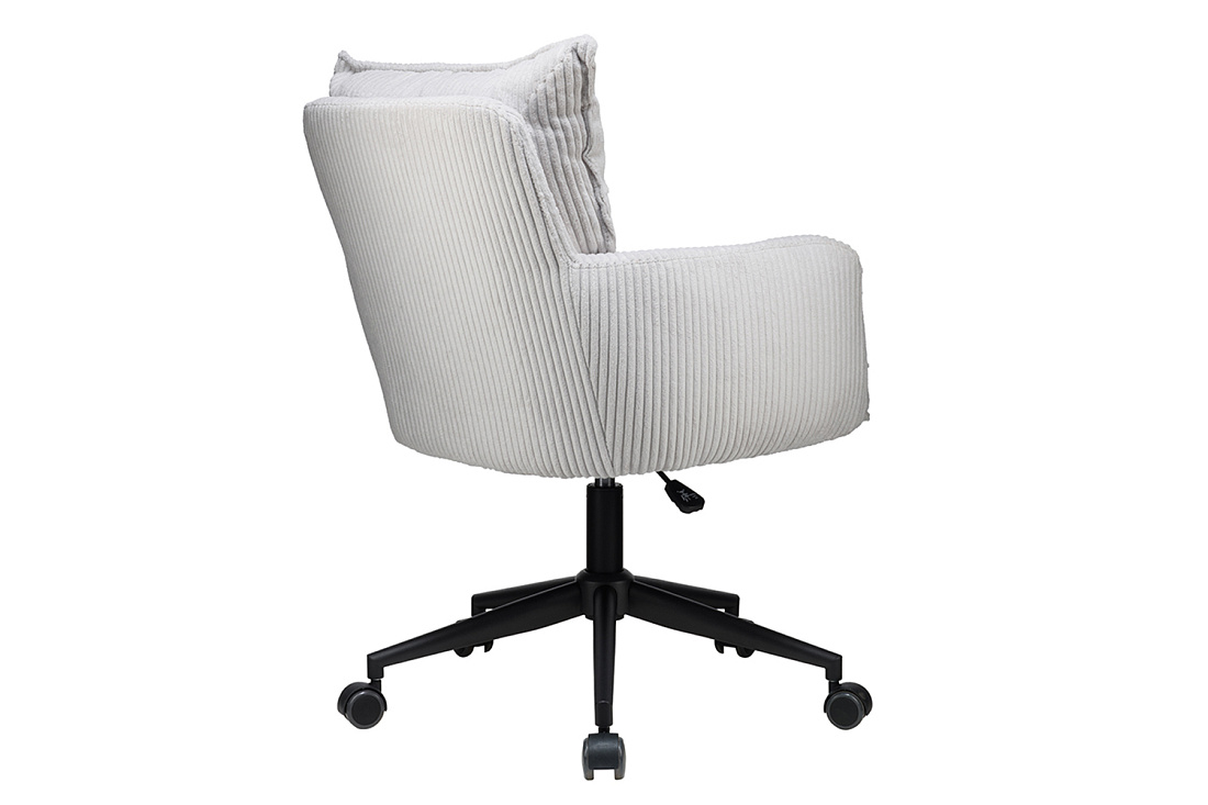 кресло eco-chair alen 9-237 светло-серый вельветовый велюр фото