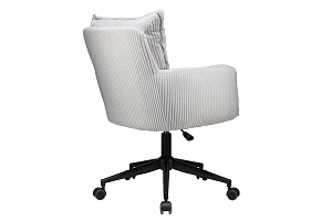 Кресло ECO-CHAIR ALEN 9-237 Светло-серый вельветовый велюр фото