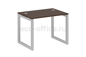 Стол письменный METAL SYSTEM QUATTRO 5x5 50БО.СП-1 Венге Цаво / Серый металл фото