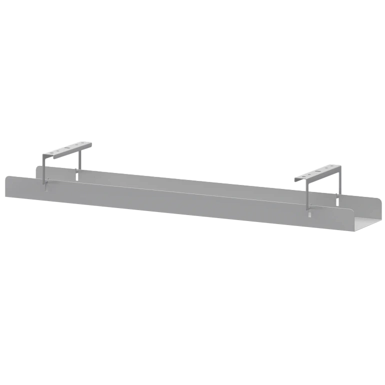 кабель-канал для двойных бенчей protech mkz-0140.ф металлик фото