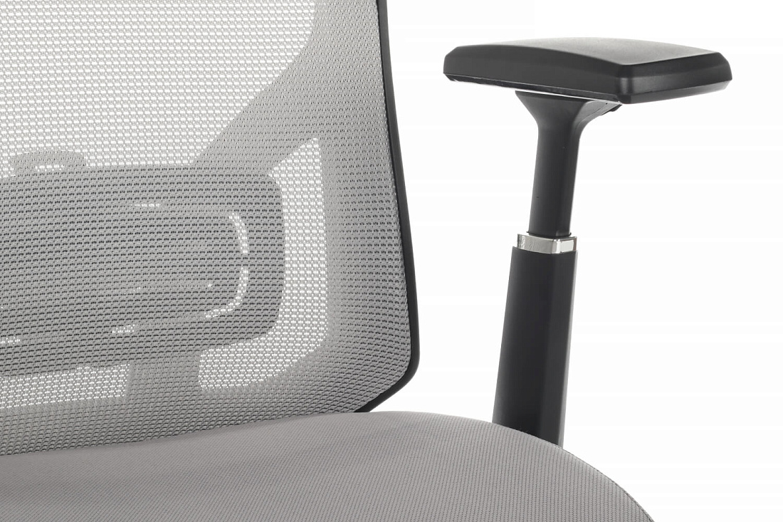 кресло rv chair step a2320 серая сетка / серая ткань фото