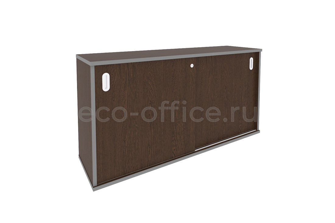 Шкаф-купе низкий STYLE Л.ШК-3.2 Т Венге Цаво купить в Москве