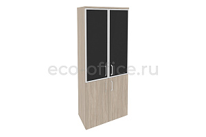 Шкаф высокий широкий ONIX O.ST-1.2 R black Дуб Аттик фото