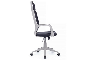 Кресло RV Chair IQ RV 8989 Серый пластик / Чёрная ткань фото