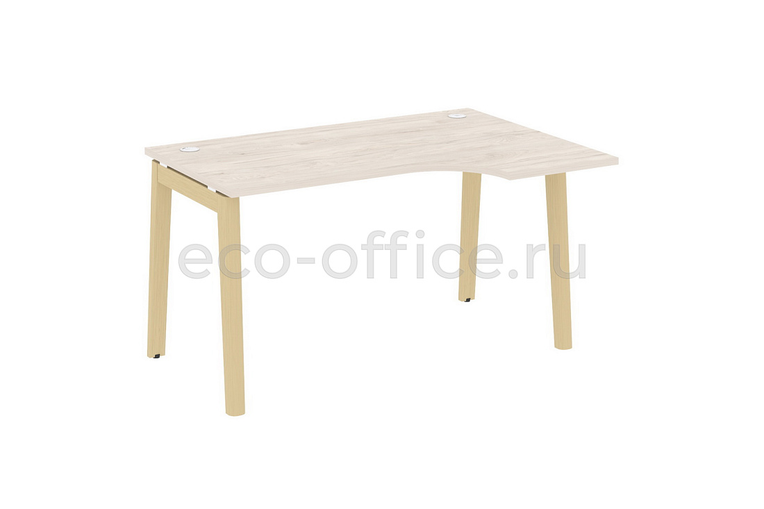 Стол эргономичный правый ONIX WOOD OW.SA-2 (R) Денвер Светлый / Дуб Светлый  стоимость