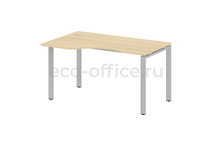 Стол криволинейный левый METAL SYSTEM STYLE БП.СА-2 (L) Акация Лорка / Серый металл фото