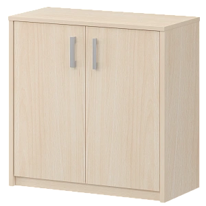 Стеллаж низкий закрытый Protech А-302/А-602 Бук фото