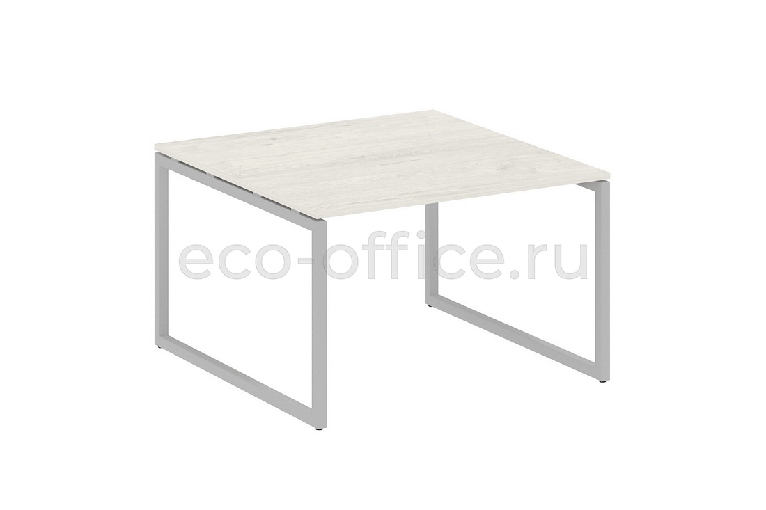 Стол переговорный (1 столешница) METAL SYSTEM QUATTRO 4x4 40БО.ПРГ-1.2 Дуб Наварра / Серый металл  стоимость