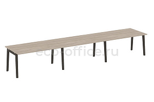 Стол переговорный (3 столешницы) ONIX WOOD OW.PRG-3.4 Дуб Аттик / Дуб Тёмный фото