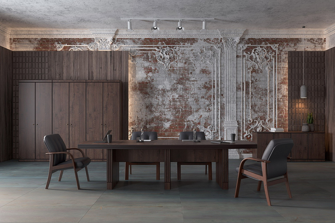 кабинет руководителя capital дуб апрельский фото