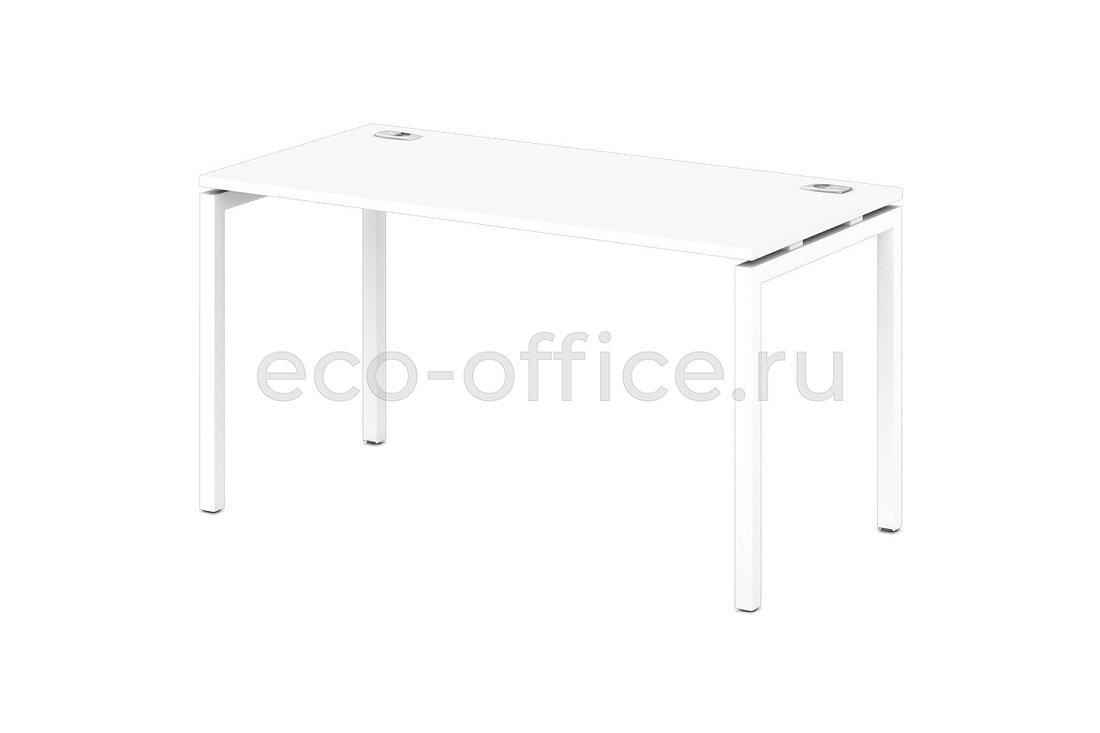 Стол на металлокаркасе 40*40 SENTIDA STEEL S-36 Белый  стоимость