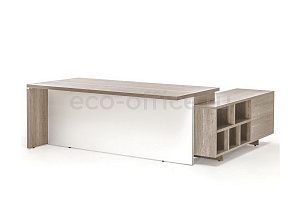 Стол на опорной тумбе TERRA 105/DC/W3/DC/DC.W3.07 Гавана фото