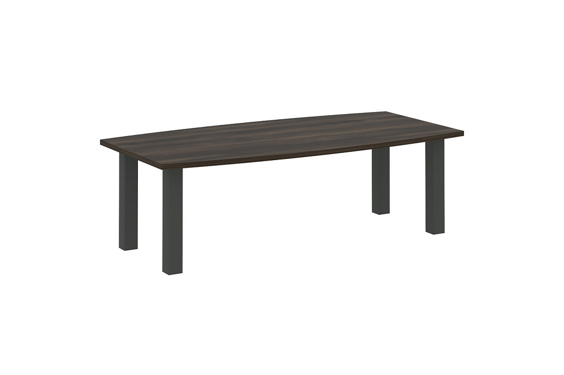 стол переговорный yalta lt.sp-2 дуб мали / антрацит металл фото