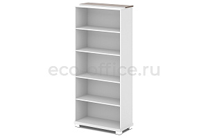 Стеллаж высокий центральный GRACE L-67ц Альба Маргарита / Tasso Nero фото