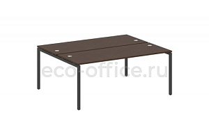 Рабочая станция METAL SYSTEM QUATTRO 4x4 40БП.РАС-СП-2.5 Венге Цаво / Антрацит металл фото