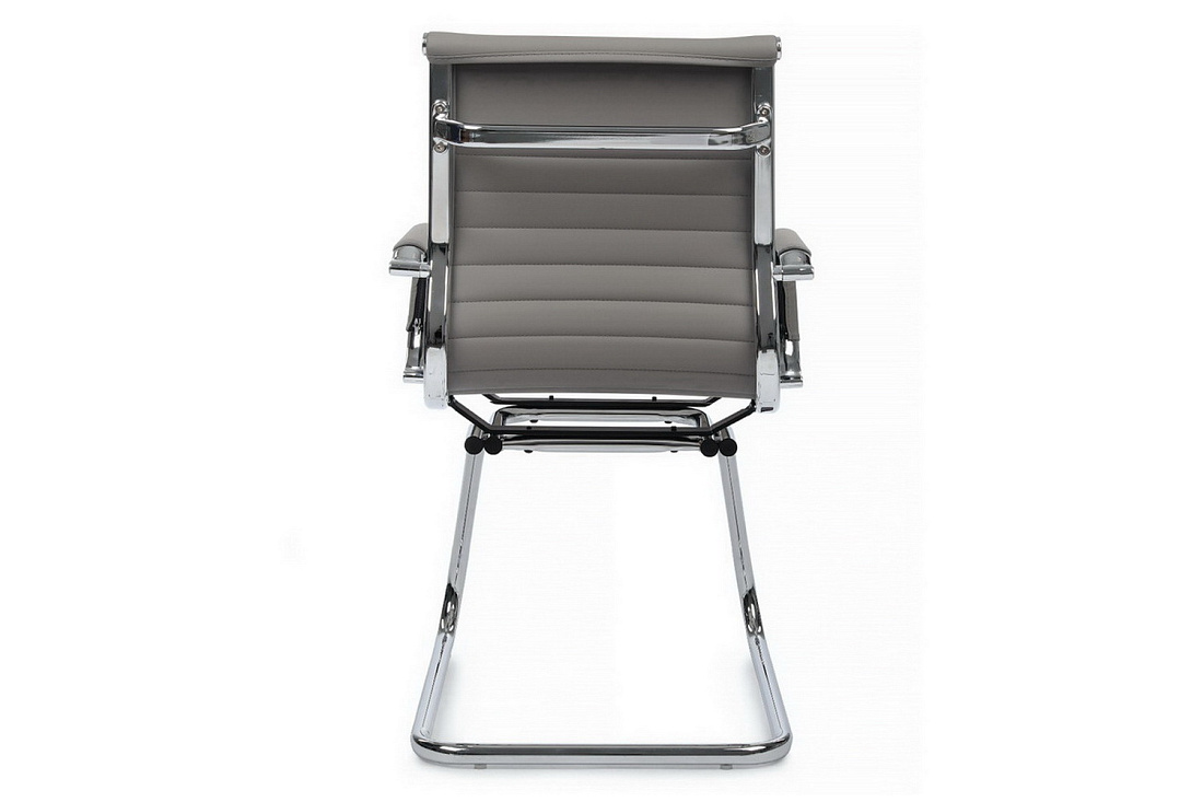 Конференц-кресло RV Chair HUGO 6002-3E Серая экокожа  стоимость
