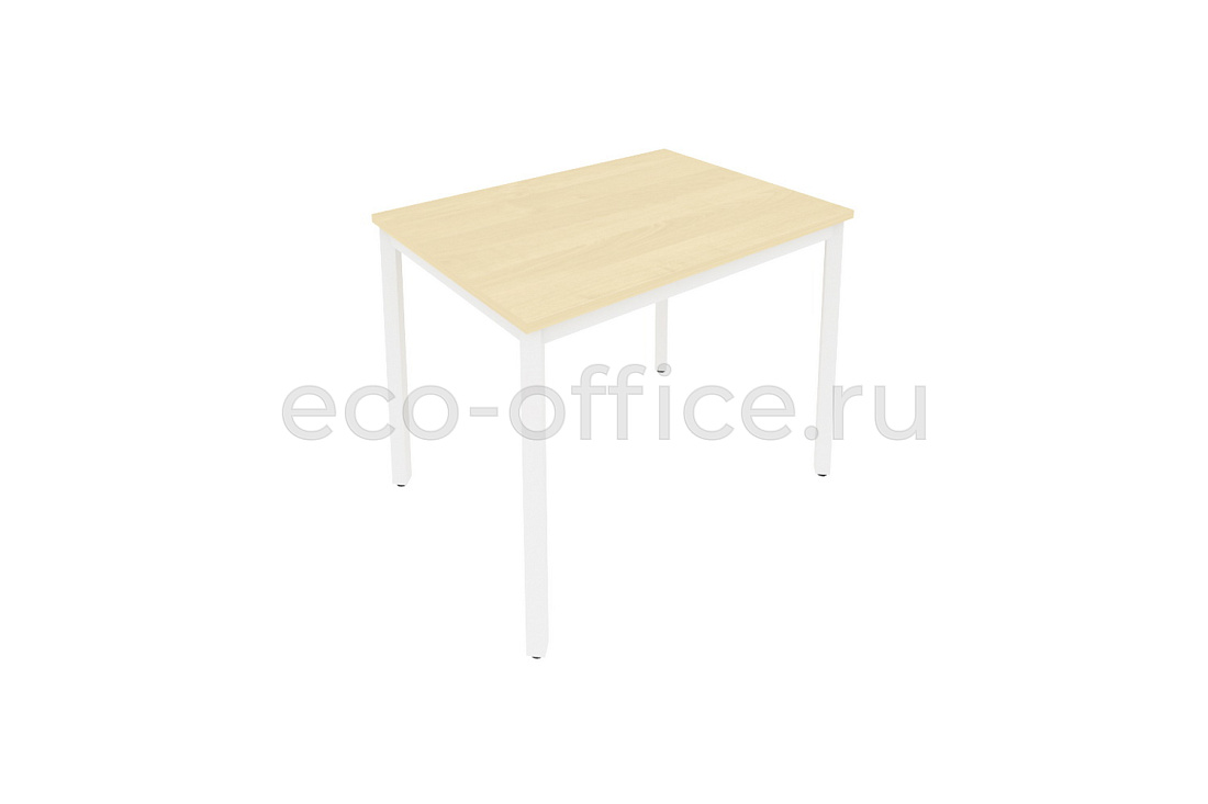 Стол письменный на металлокаркасе SLIM SYSTEM С.СП-3 Клён / Белый металл купить в Москве