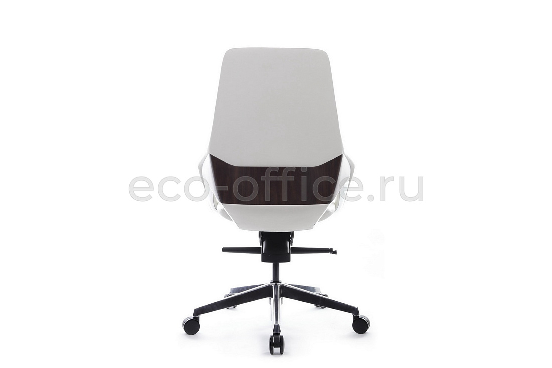 Кресло руководителя RV Design AURA-M FK005-B Белая кожа  стоимость