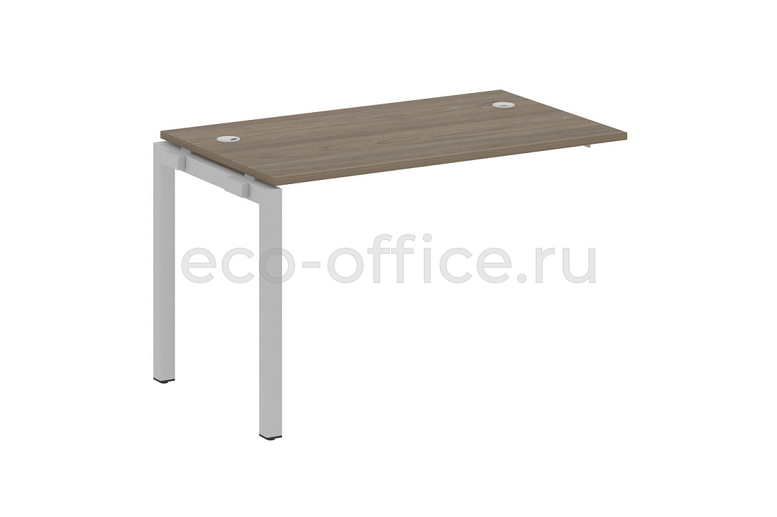 Проходной наборный элемент METAL SYSTEM QUATTRO 5x5 50БП.ПРС-СП-1.2 Вяз Благородный / Серый металл купить в Москве