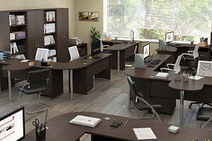 Мебель для персонала TREND Дуб Тёмный фото